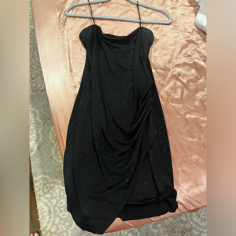 Winsdor black sparkles dress